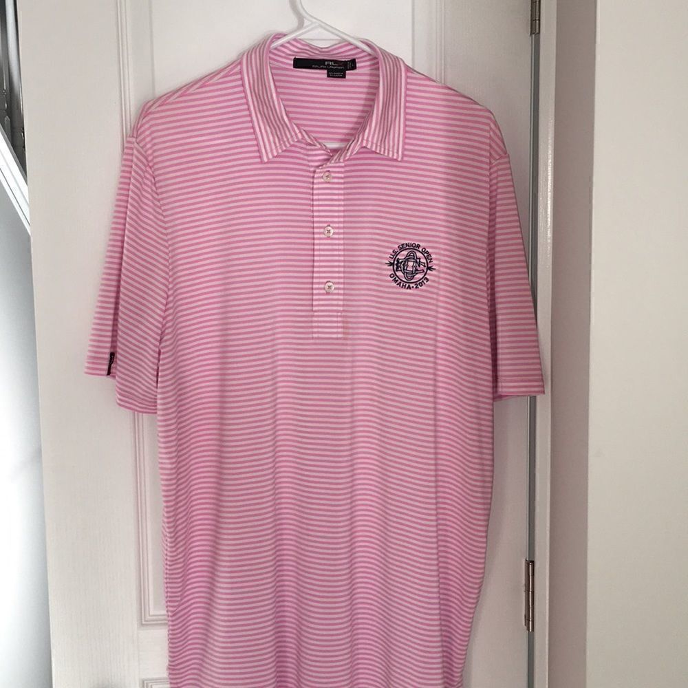 RLX Ralph Lauren 2013 US Senior Open Golf Shirt L